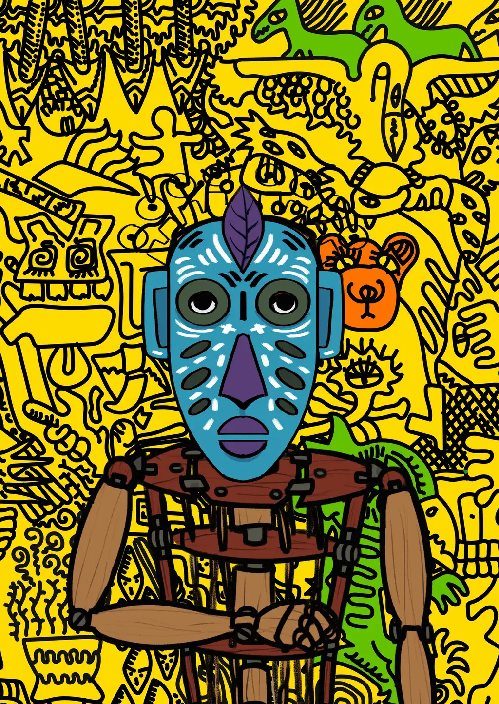 Hashmask #8014