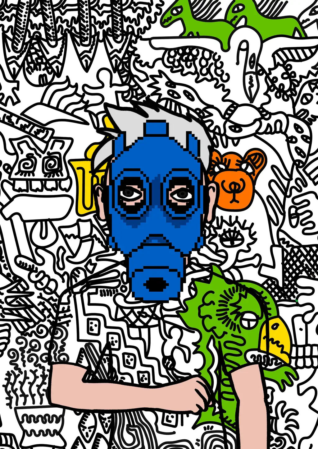 Le Haskmask — Hashmask #8050