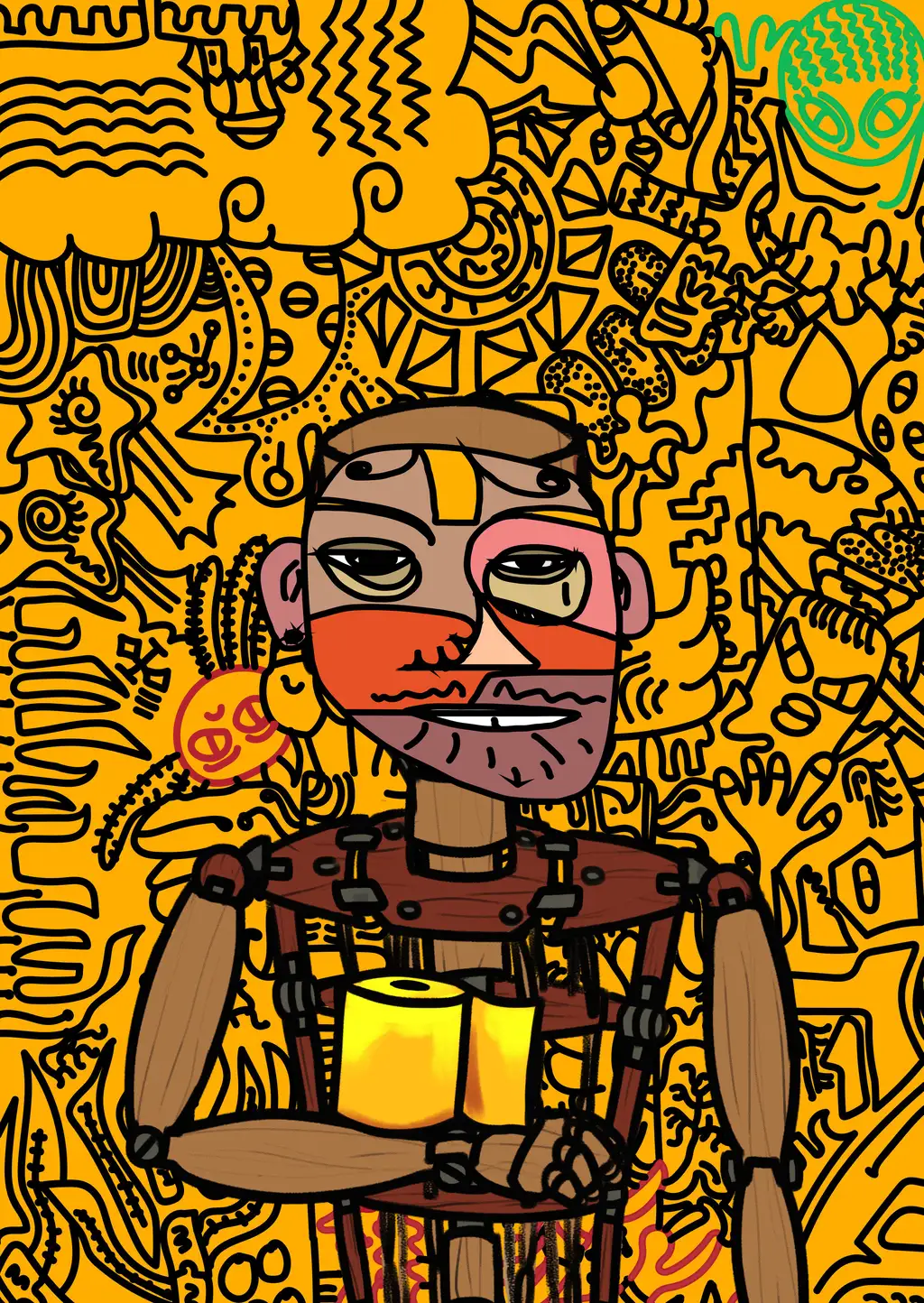 Ethiopia — Hashmask #8078