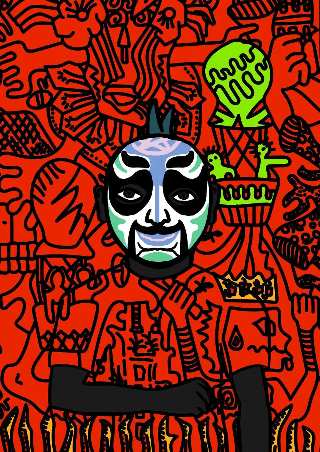 legendary — Hashmask #8168