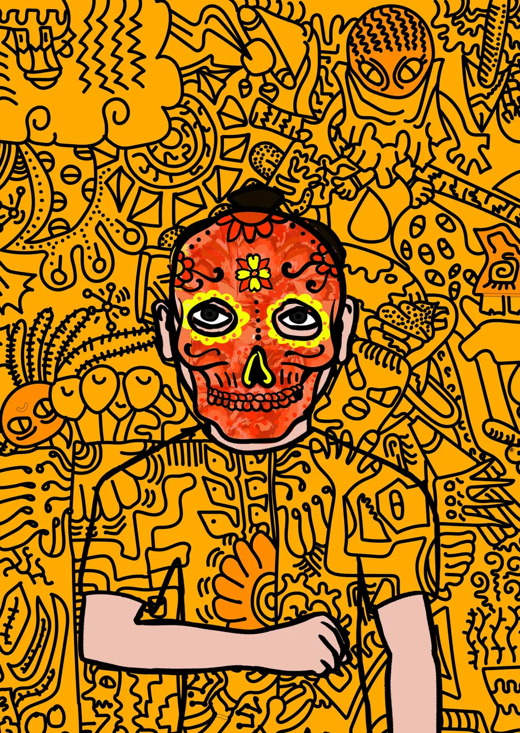 RAREPEPE — Hashmask #8169