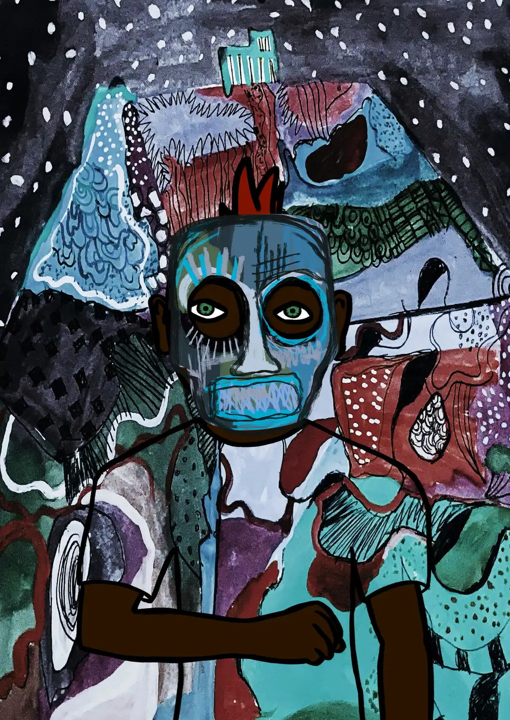 BLACK MASK — Hashmask #8179