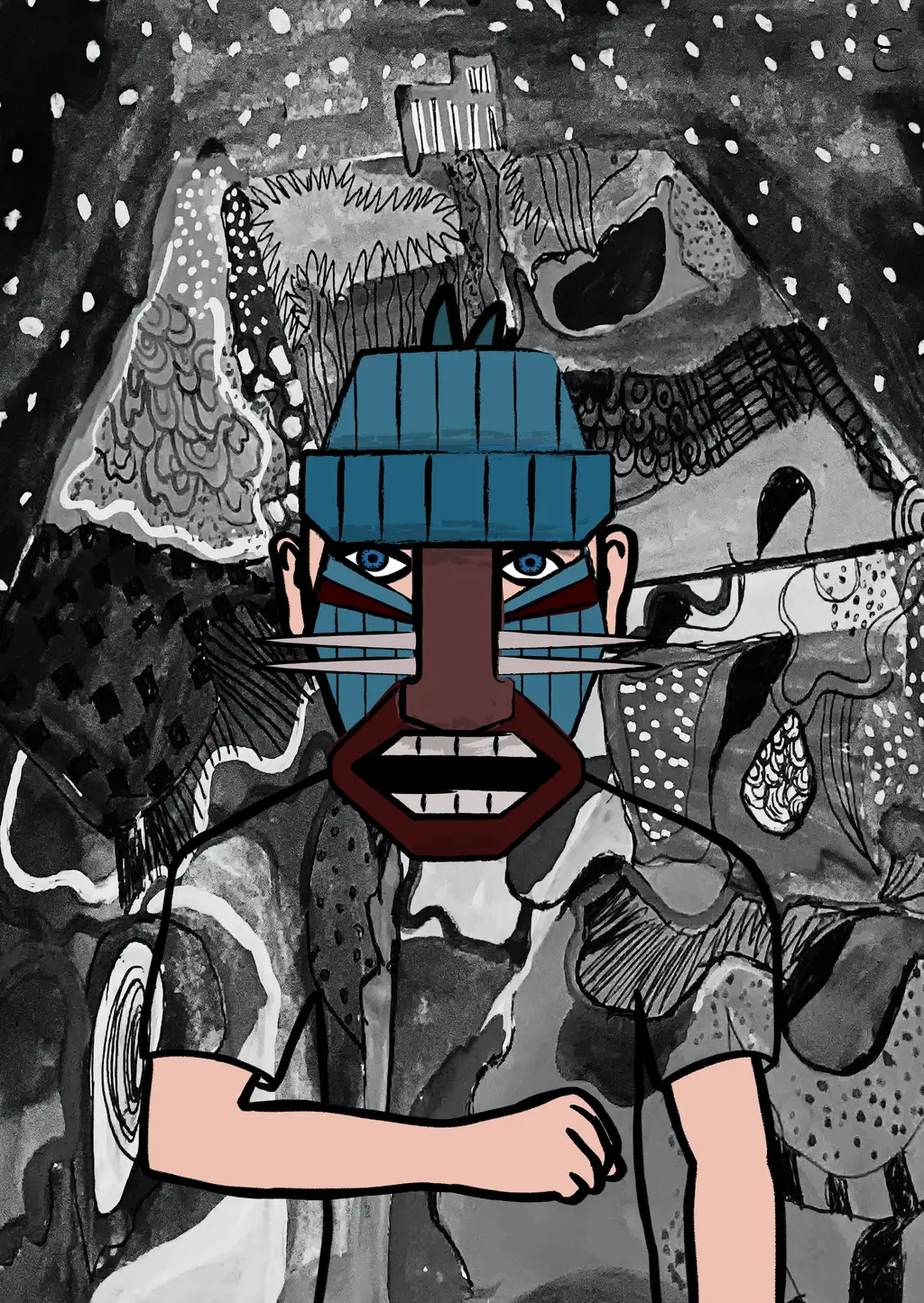 Joe Gebbia — Hashmask #8203