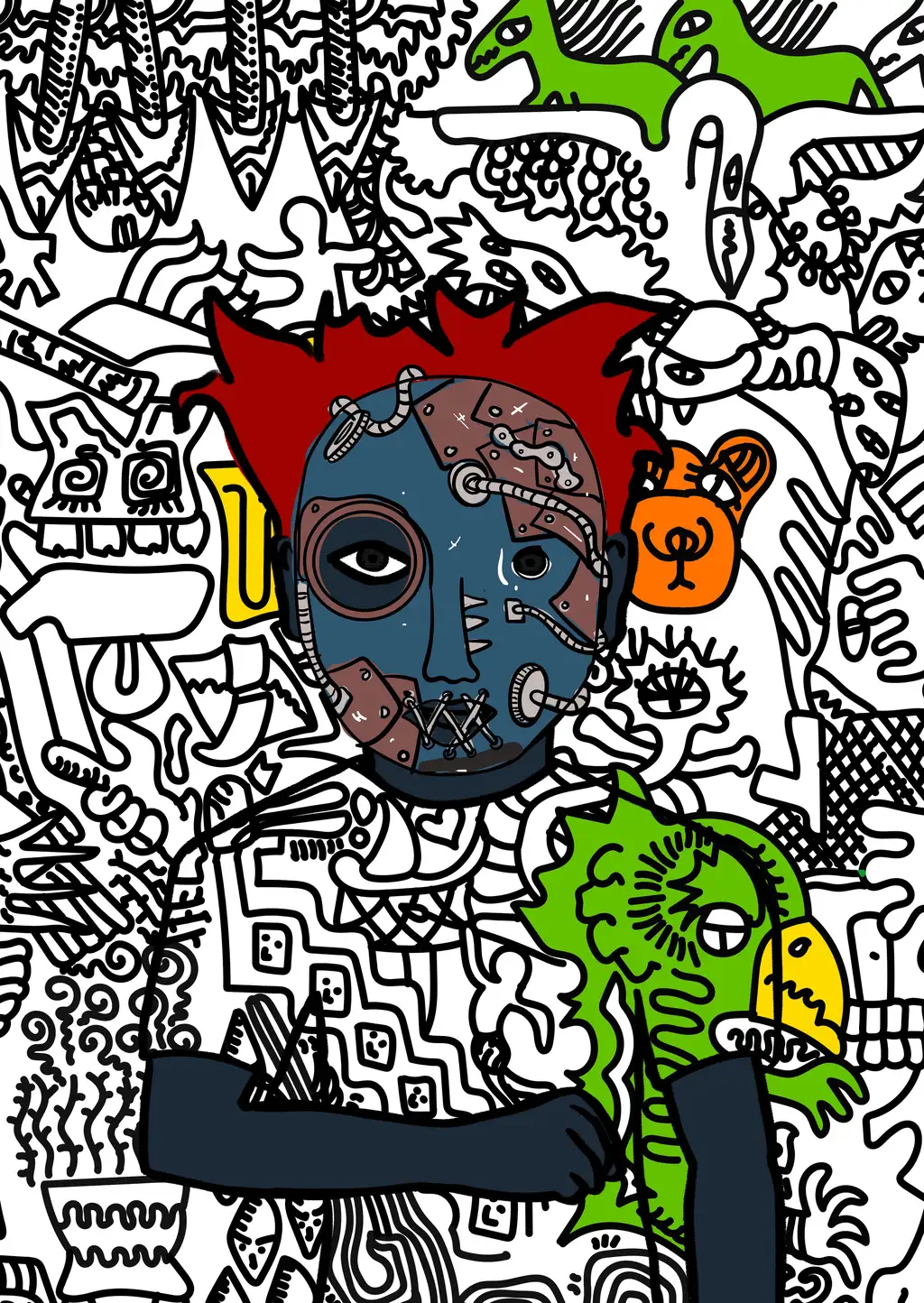 Emergence — Hashmask #8204