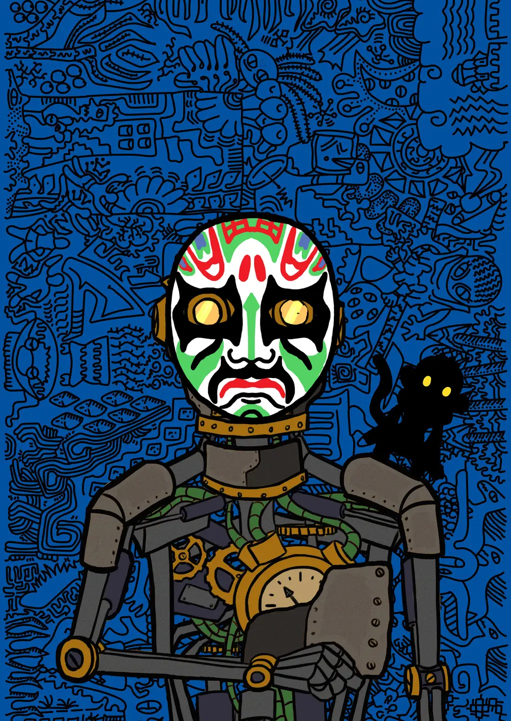 The Primate Within — Hashmask #8232