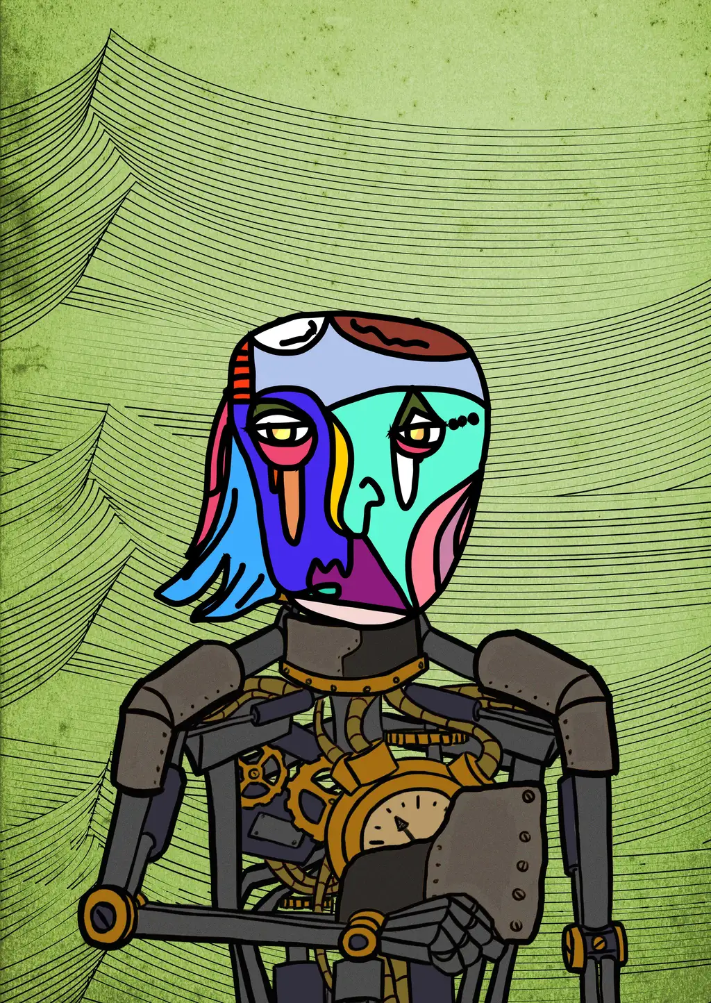 Me holding something — Hashmask #8239