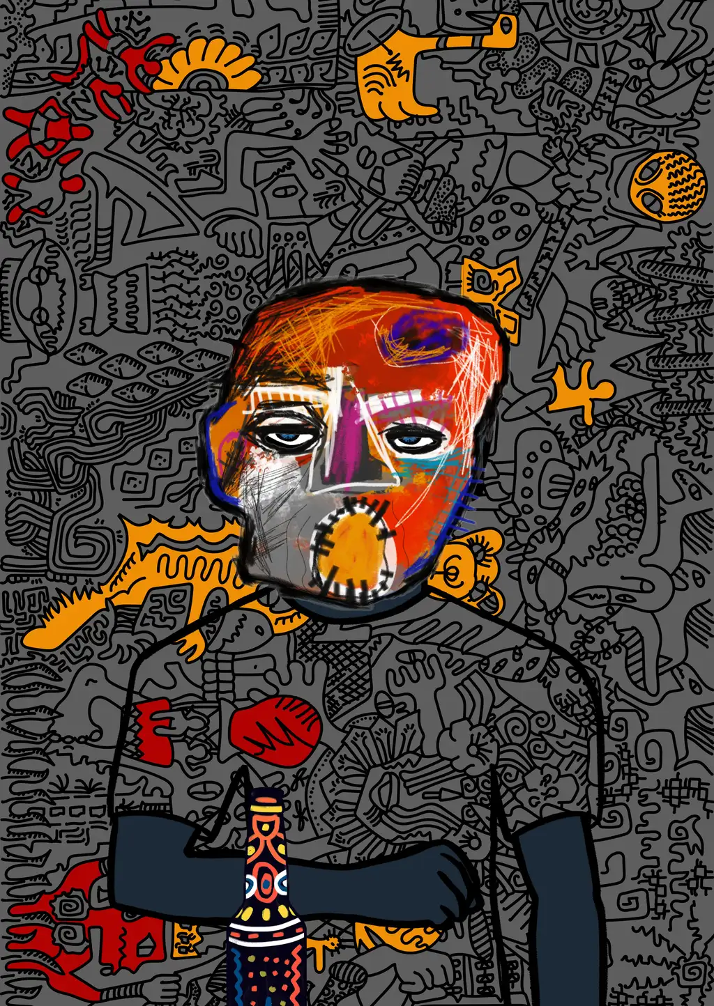 George Floyd — Hashmask #8252