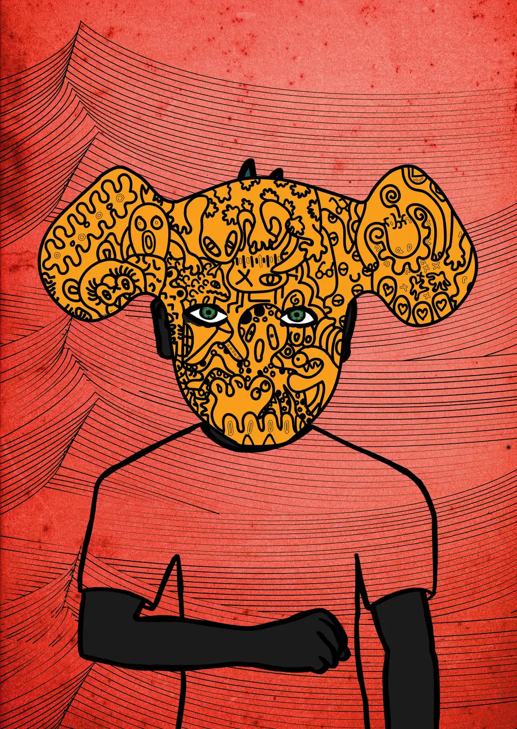 42069 — Hashmask #8254