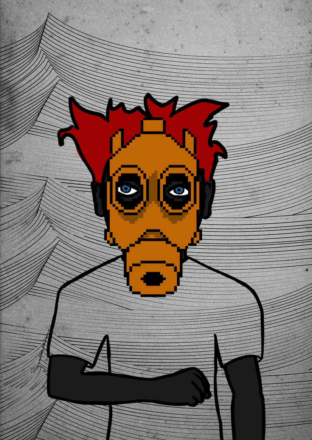 Damien Hirst — Hashmask #8399