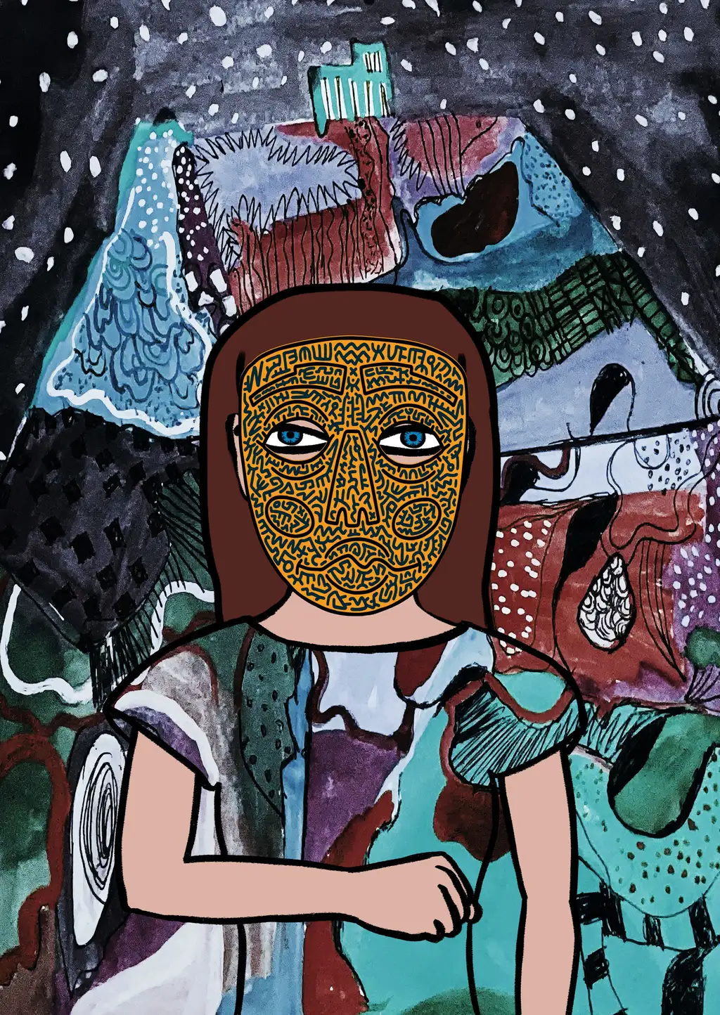 Hashmask #8421