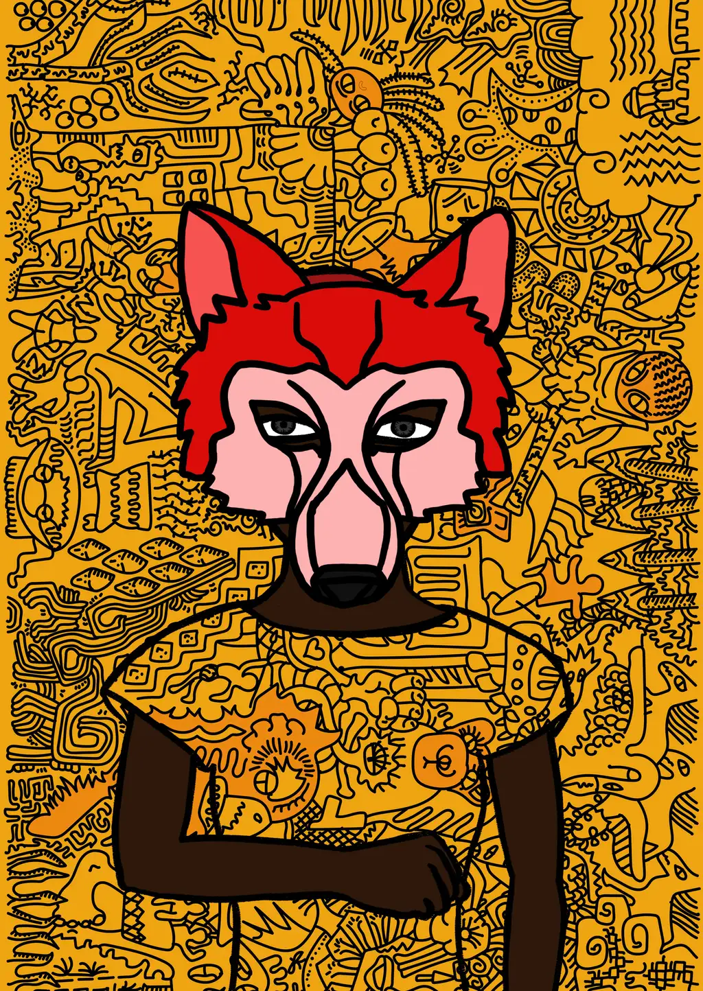Cadmean vixen — Hashmask #8472