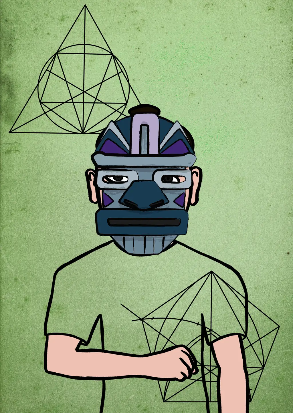 Mr Geometry — Hashmask #8486