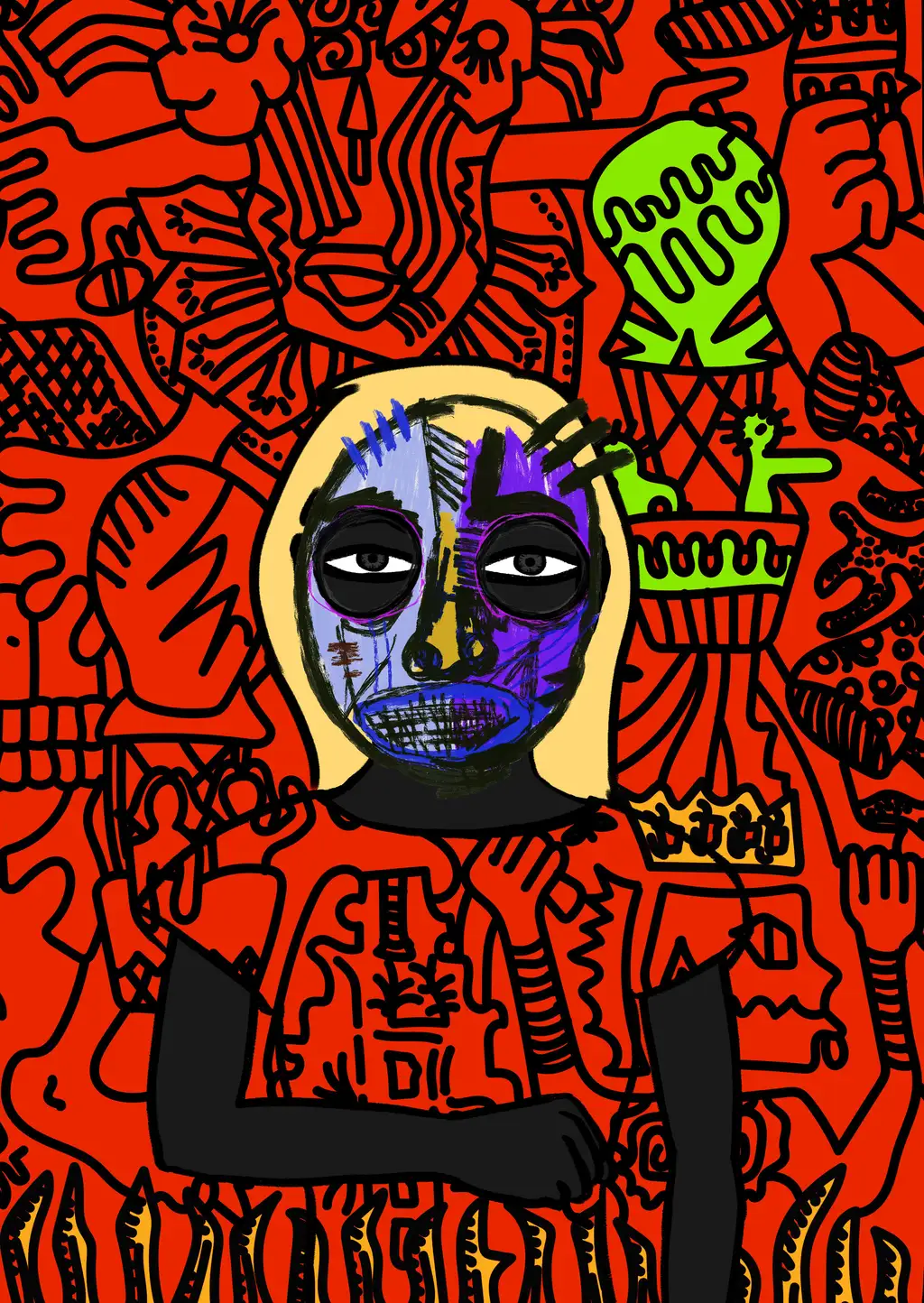 GET OUT — Hashmask #8497