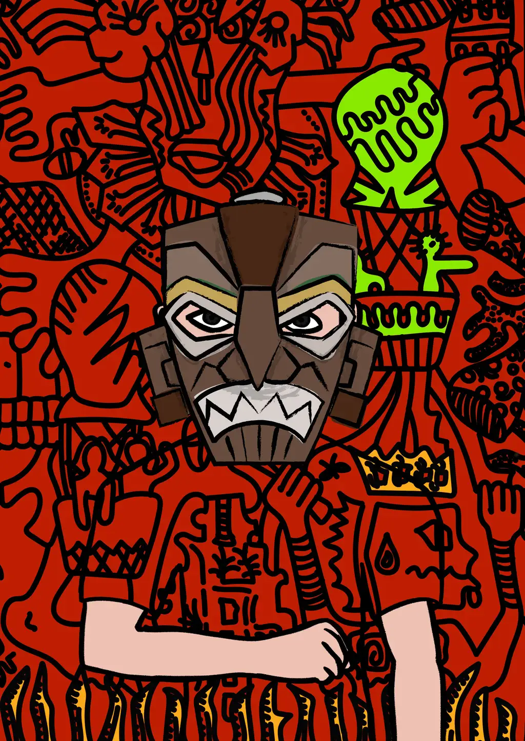 Freemason — Hashmask #8549