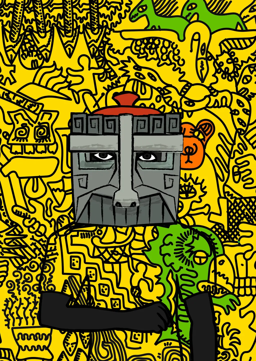 33 — Hashmask #8555