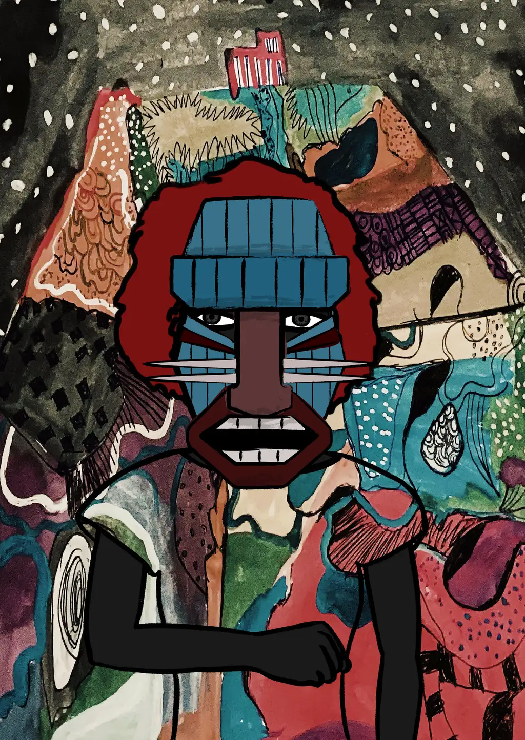 Atlas — Hashmask #8556