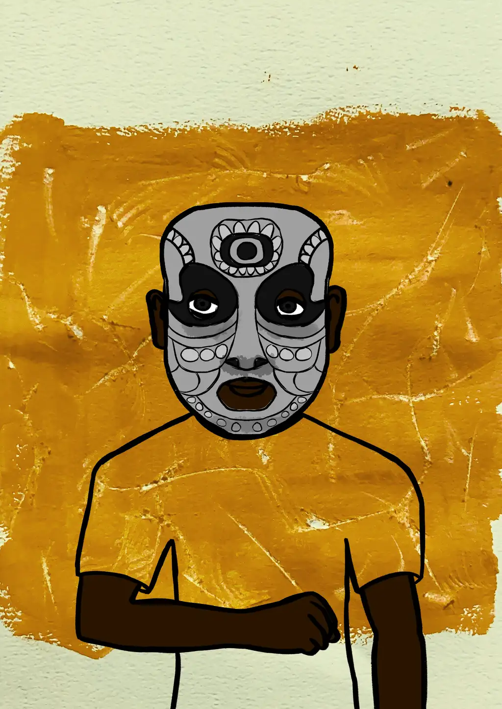 Solitary Thoughts — Hashmask #8570