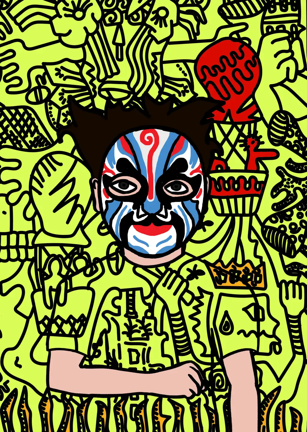 Verdant Immutable — Hashmask #8705