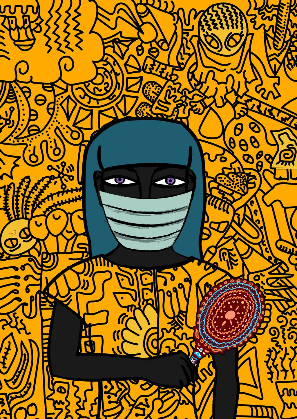 Kendall — Hashmask #8710