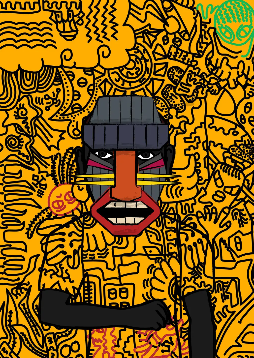 Deep Fucking Value — Hashmask #8740