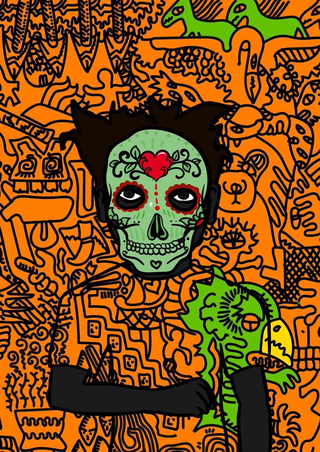 looks rare — Hashmask #8786