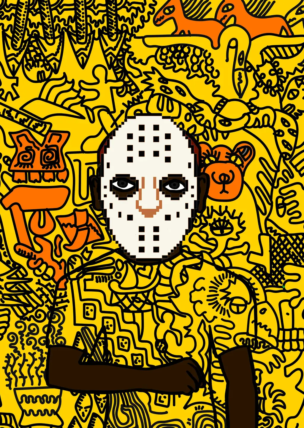 THE HIGHEST GROSSING MASK — Hashmask #6498