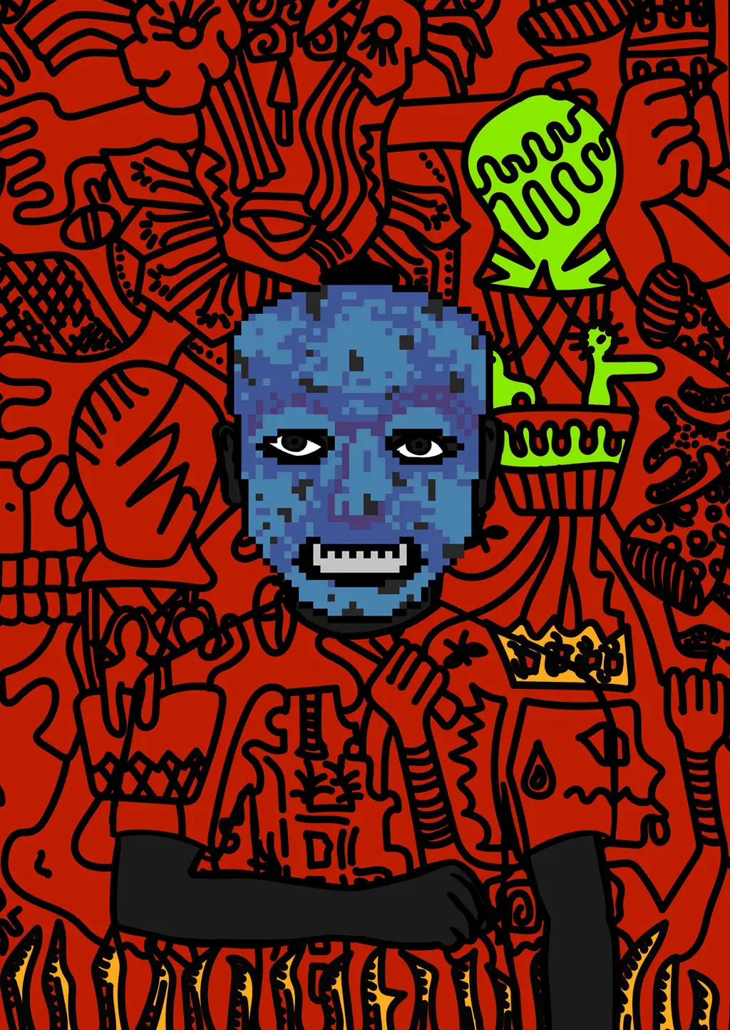 Hashmask #8818