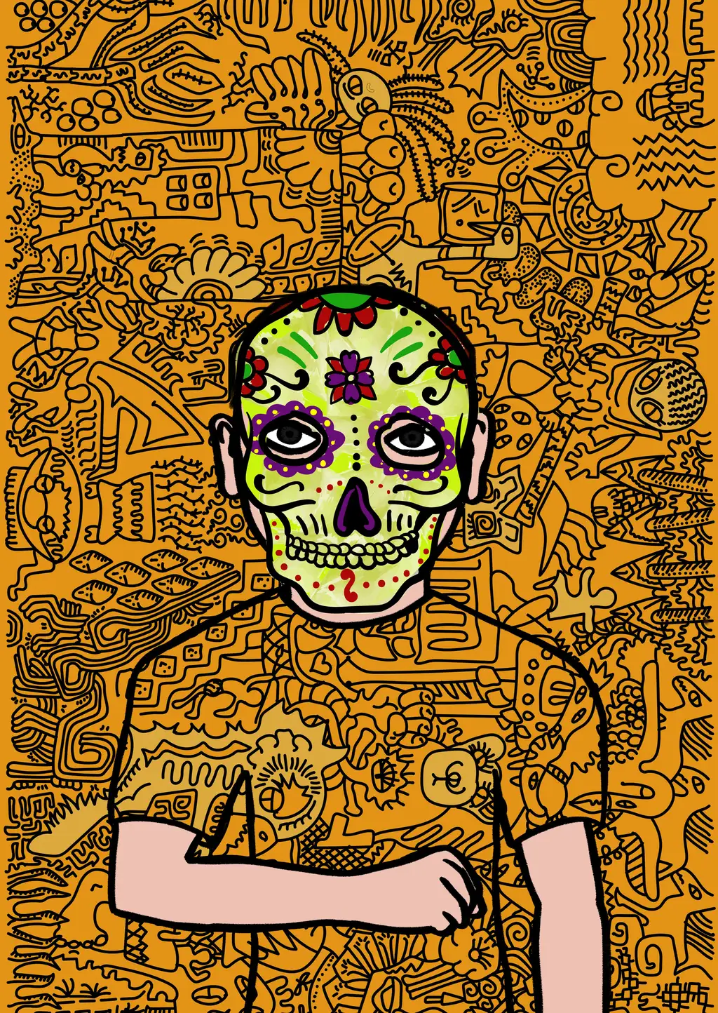 Charles Manson — Hashmask #8828