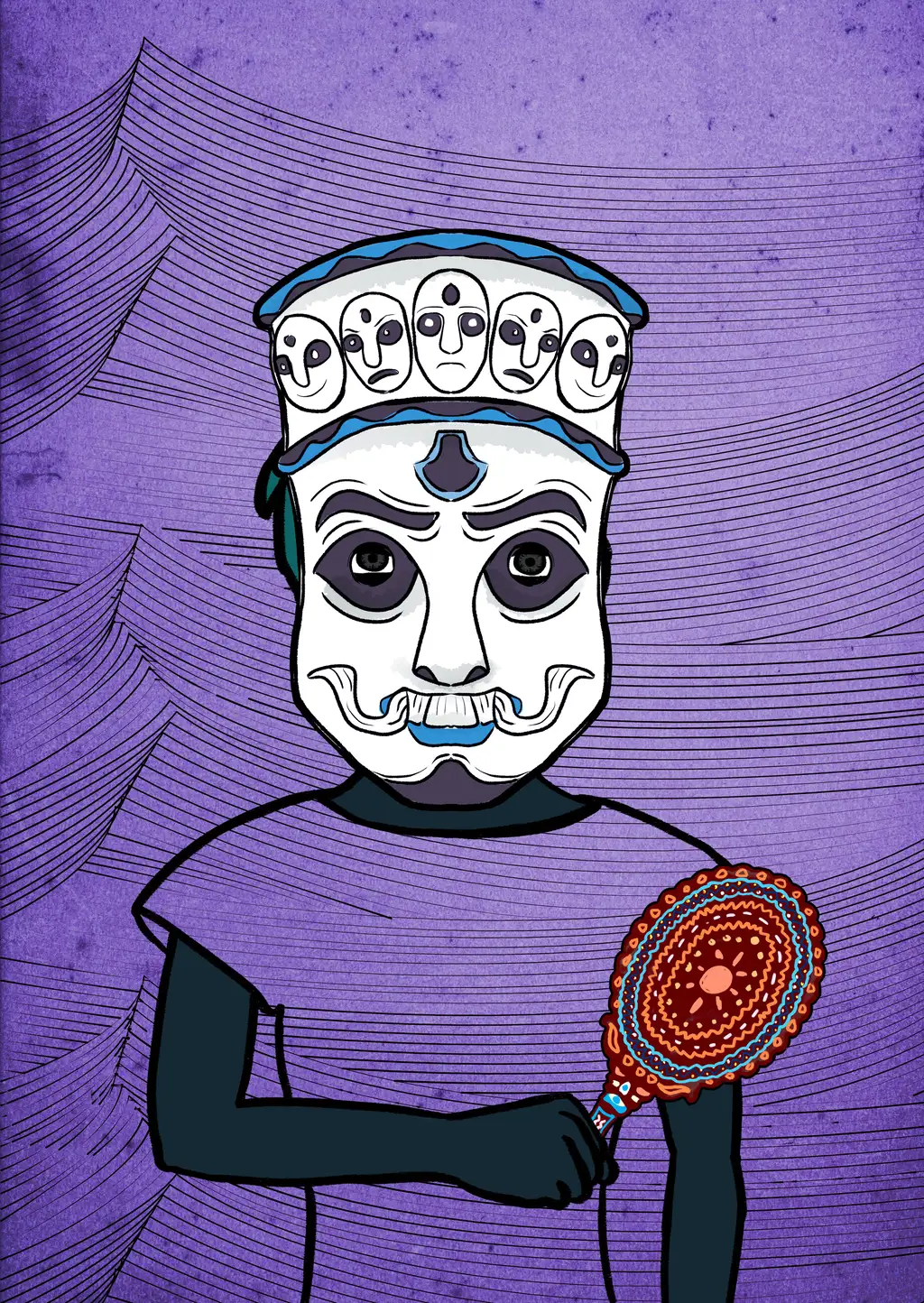 Bitcoin Gandhi — Hashmask #8907
