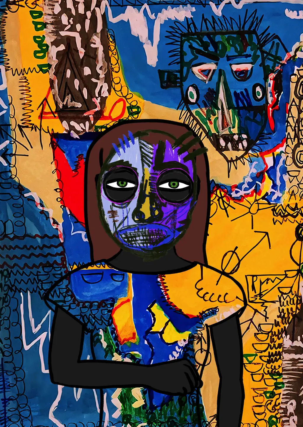 Ray Charles — Hashmask #8908