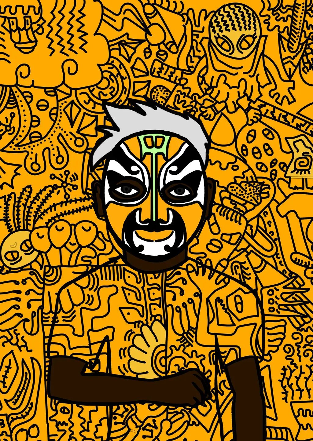Maker — Hashmask #8970