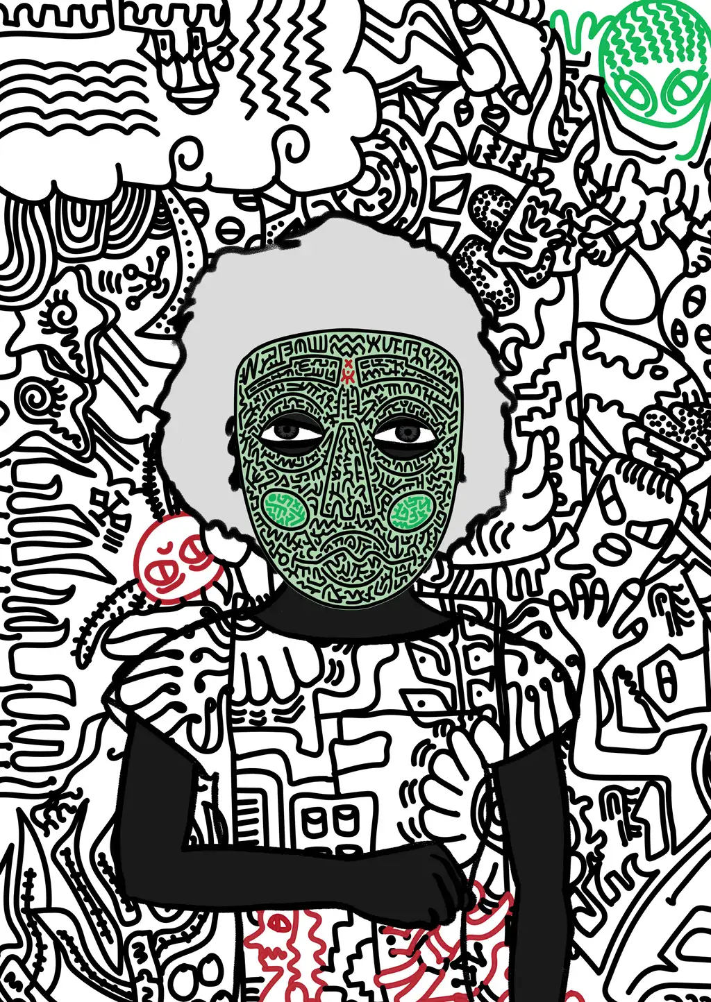 Hashmask #8989