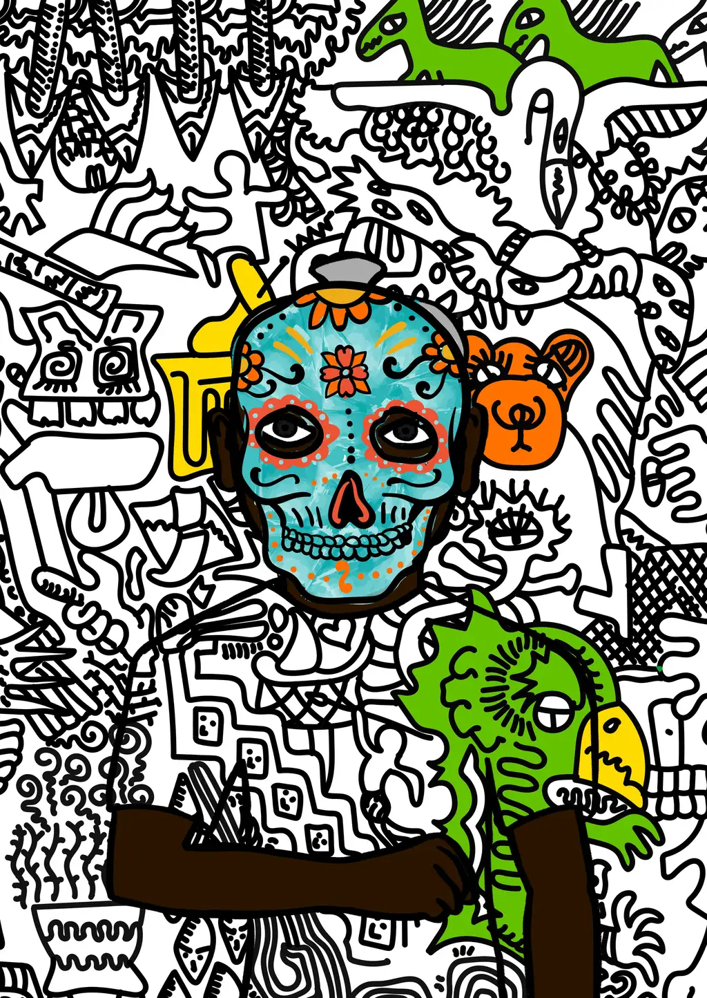 Hashmask #8992