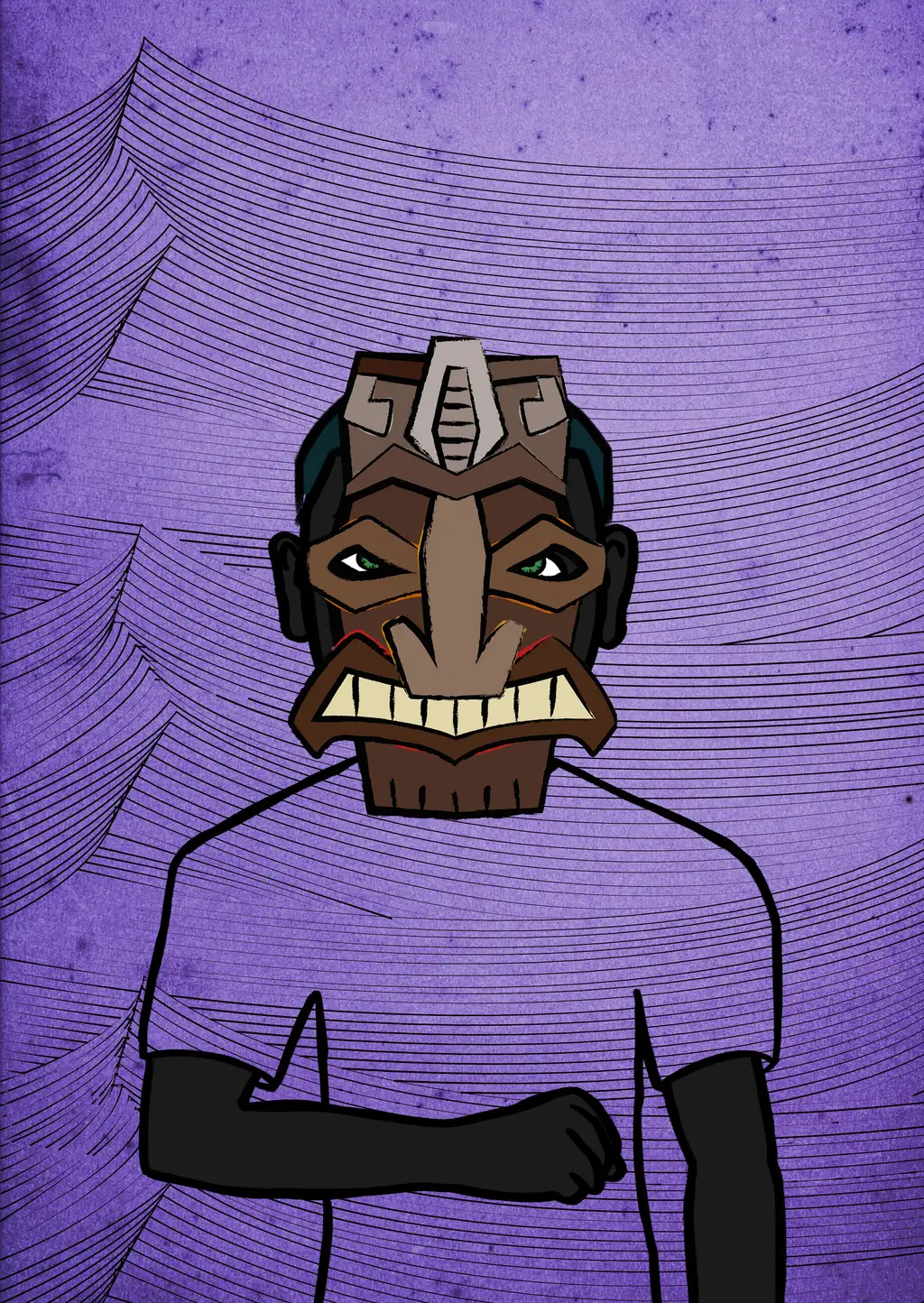 Mandela — Hashmask #9006