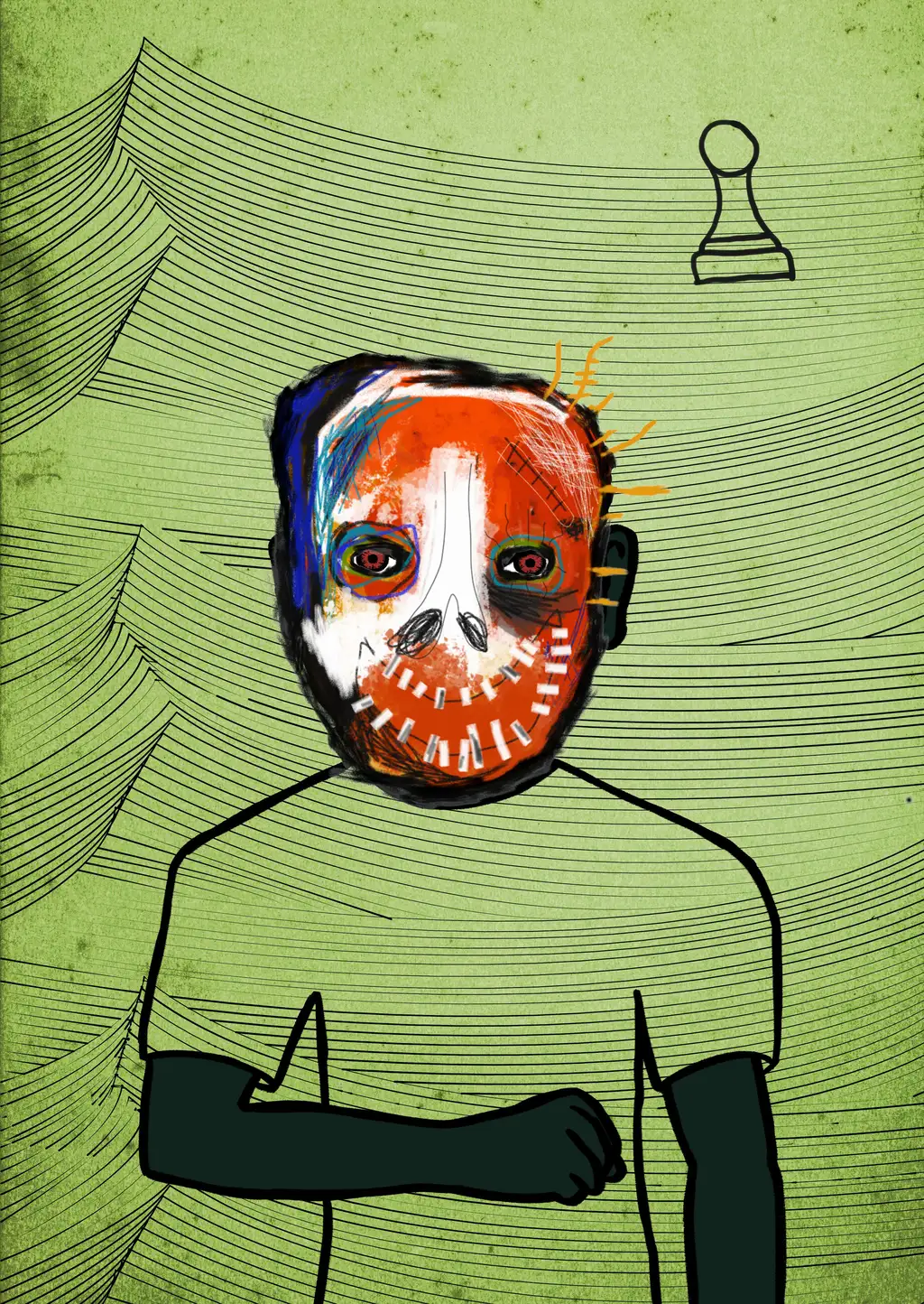 RUN IT BACK TURBO — Hashmask #9049