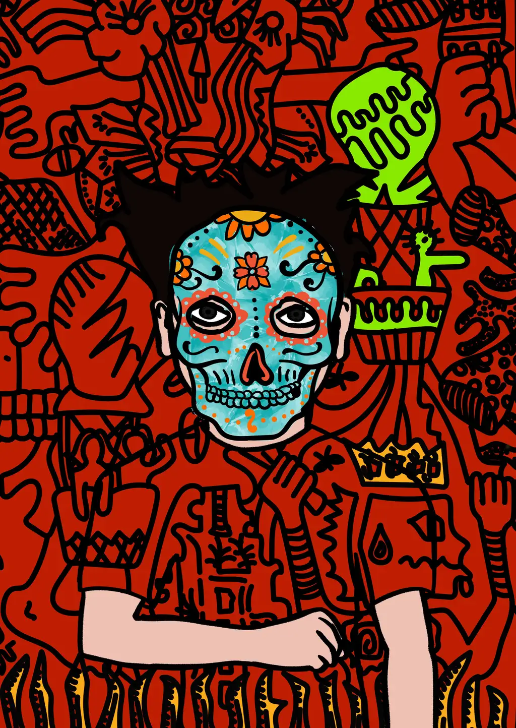 Dale Earnhardt — Hashmask #9052
