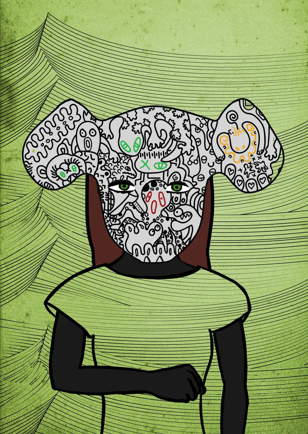 Hashmask #6525