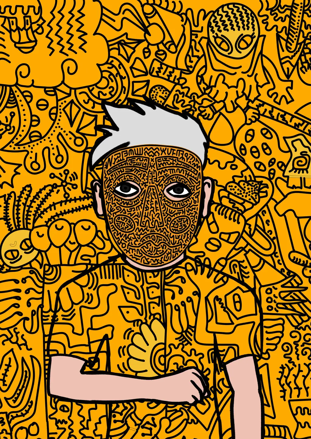 Nothing Gold Can Stay — Hashmask #9104