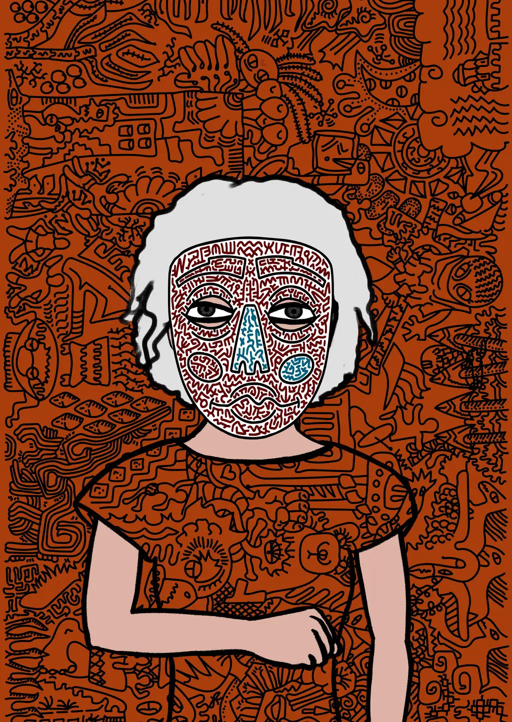Telegram — Hashmask #9177
