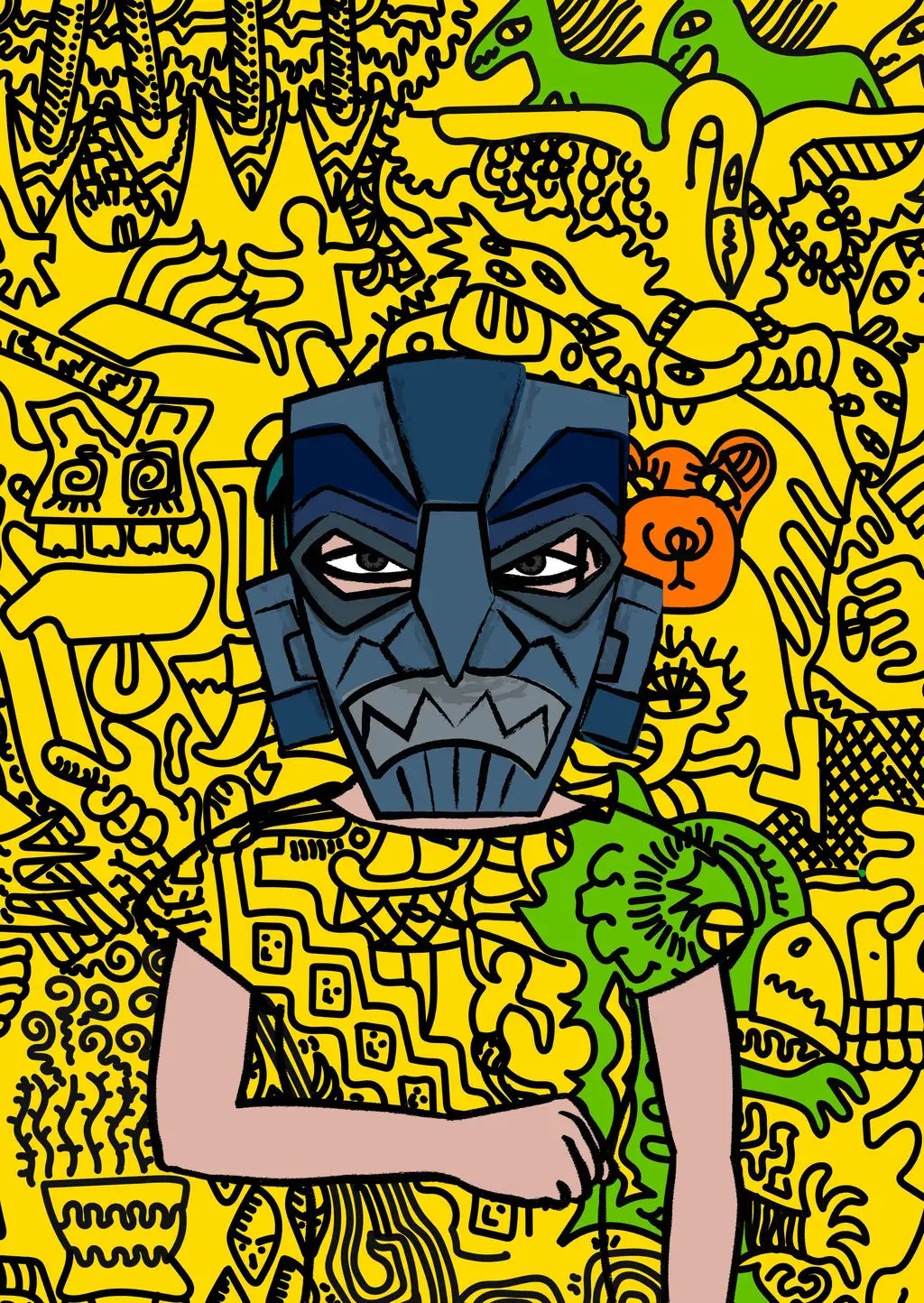 Contiki — Hashmask #9184