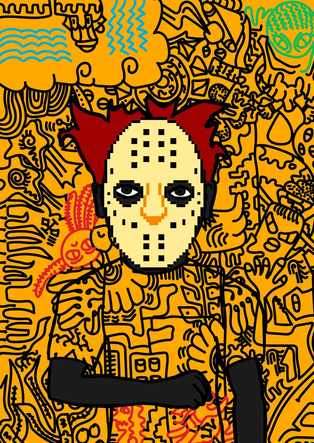 FRIDAY THE 13TH — Hashmask #9203