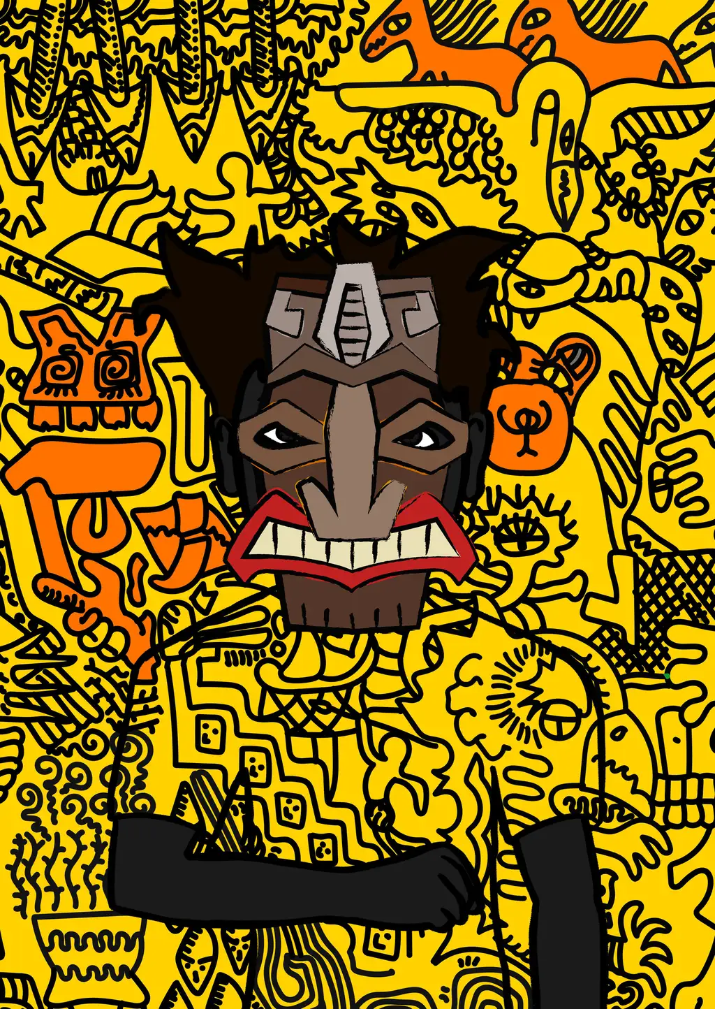 NiftyGateway — Hashmask #9209