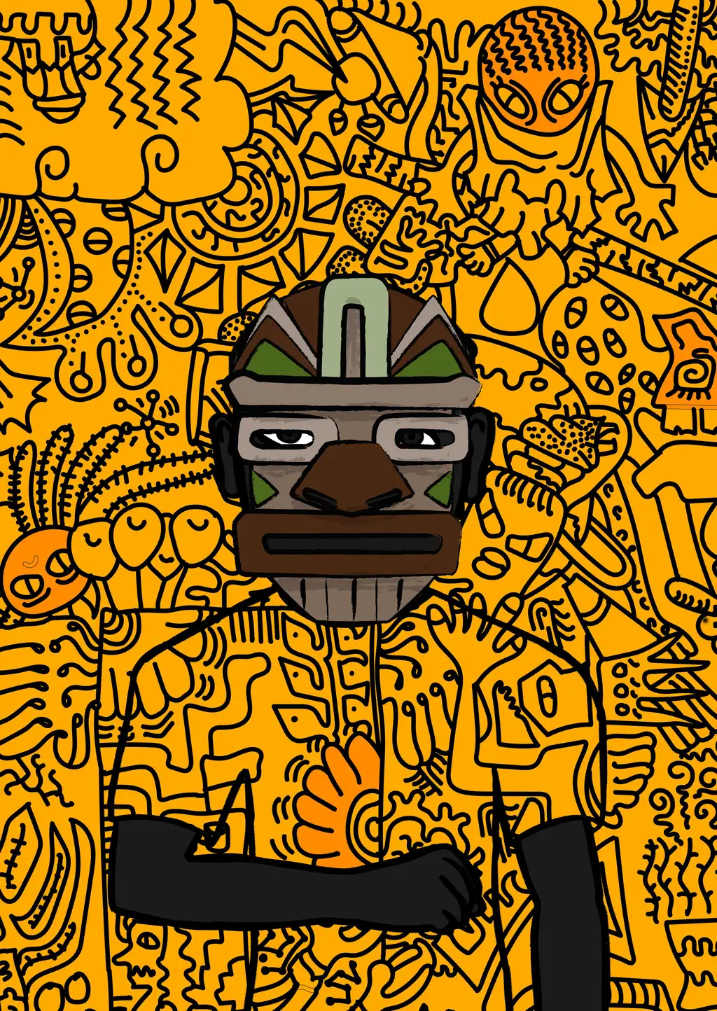 m OONEP OSenusret OMNDK — Hashmask #9221