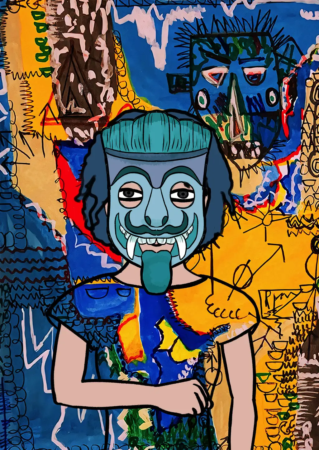 Pamp it — Hashmask #9234