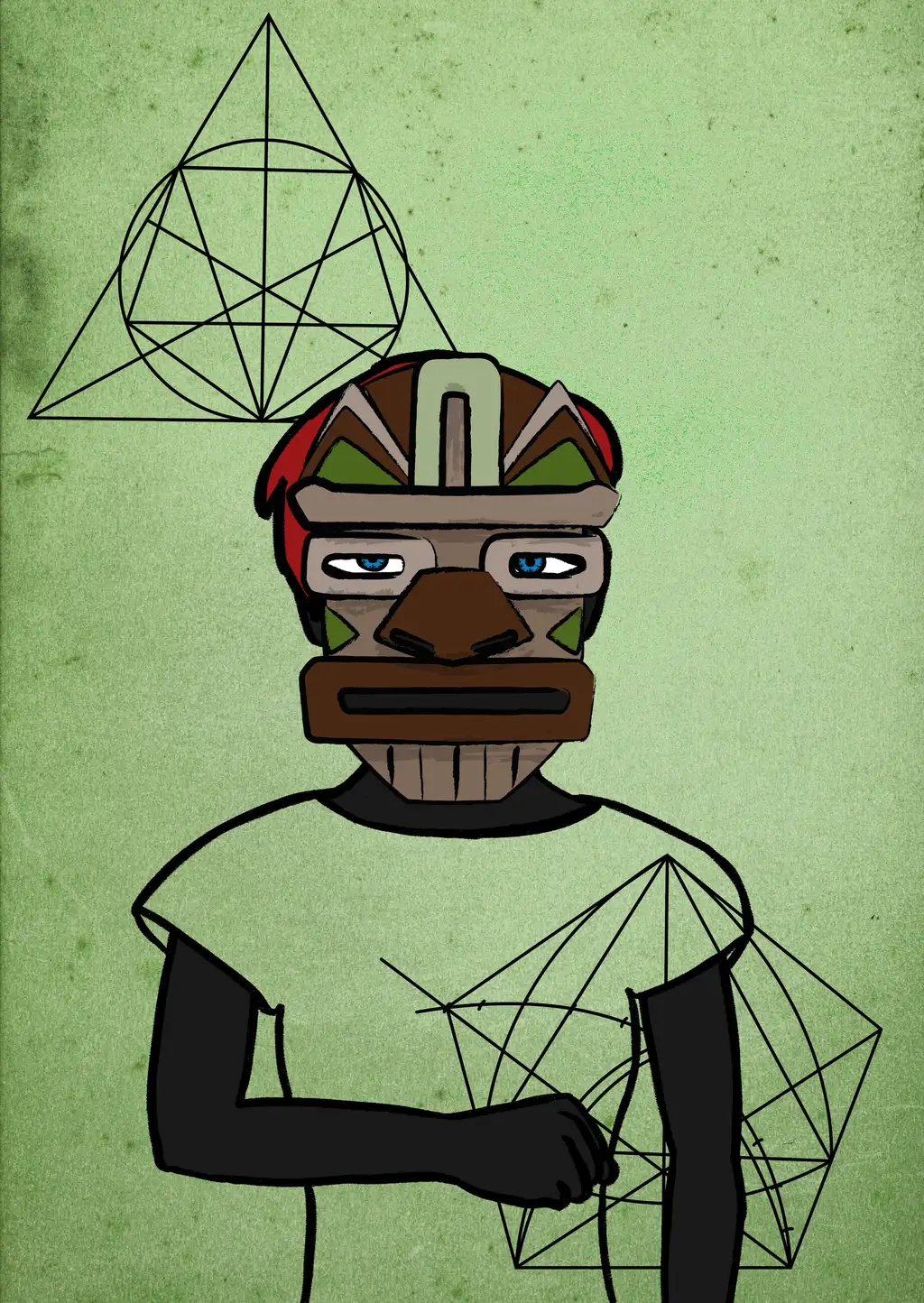 Sinister Eso — Hashmask #9249