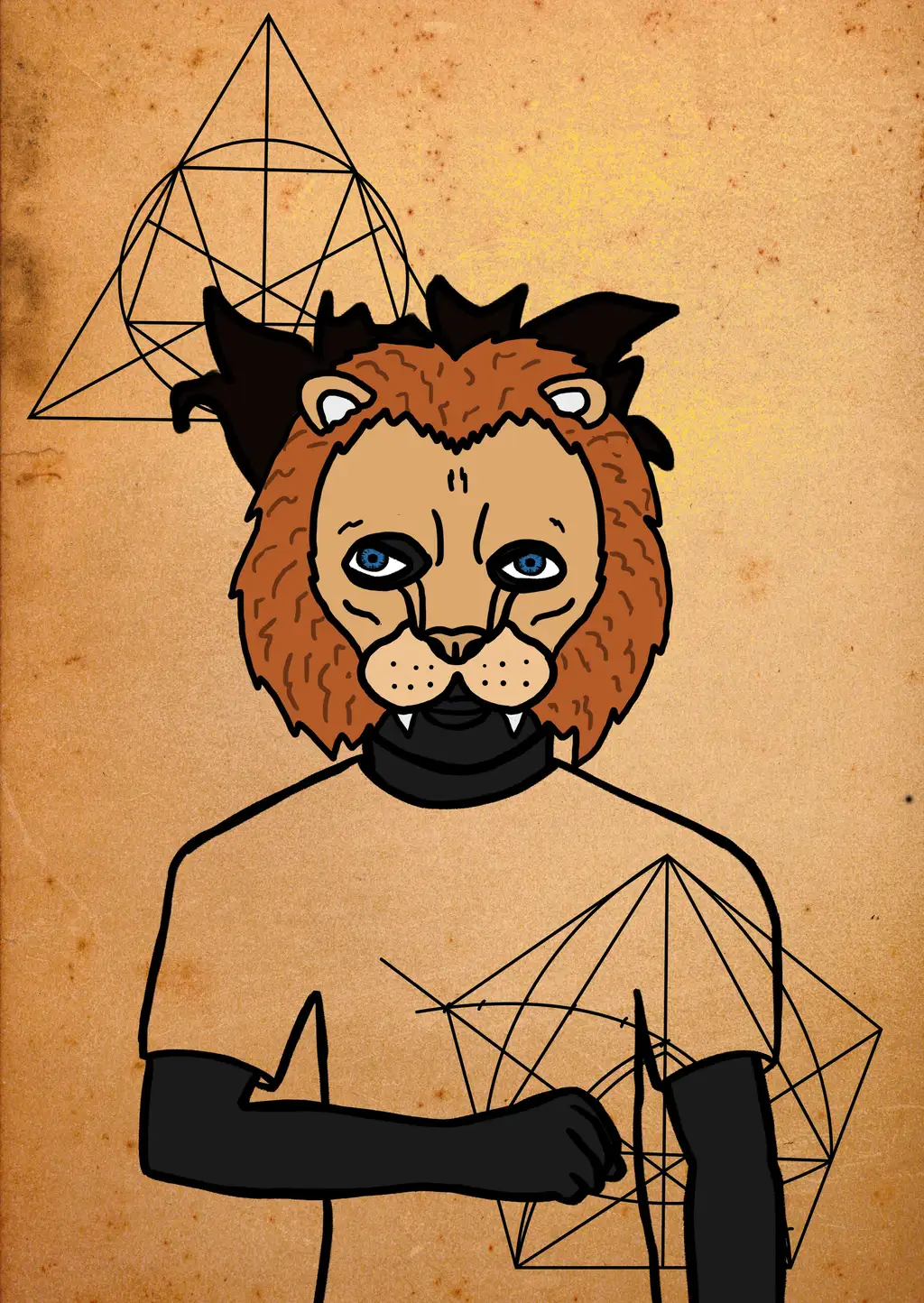 Visionary Lion — Hashmask #9256