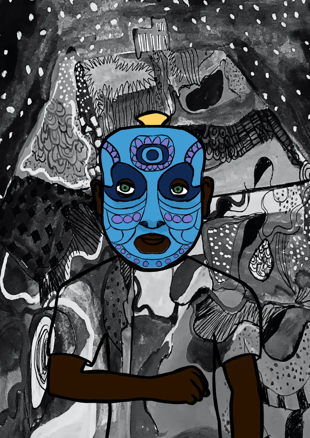 Fuck this suits — Hashmask #9284