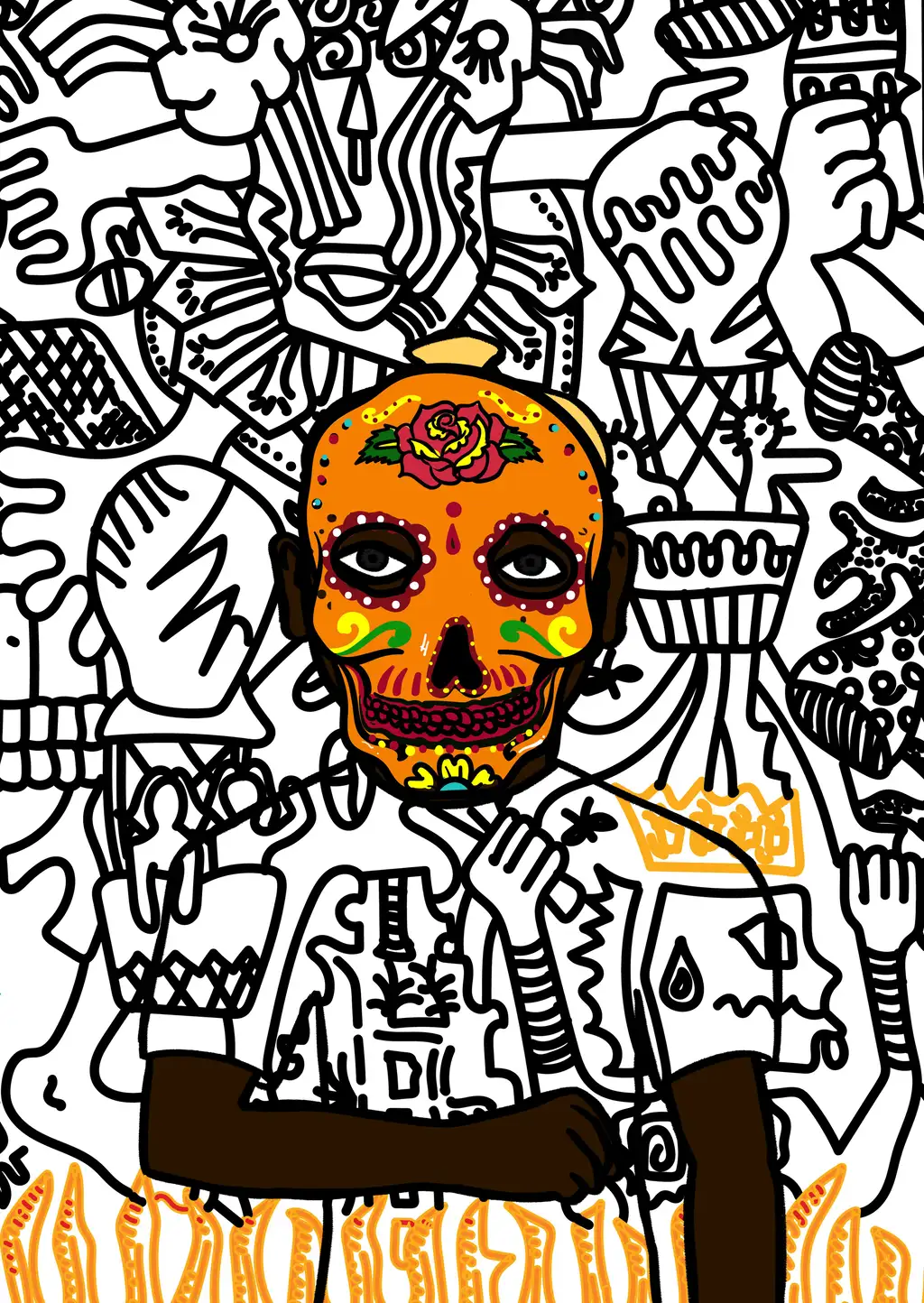The Mayan God — Hashmask #9313