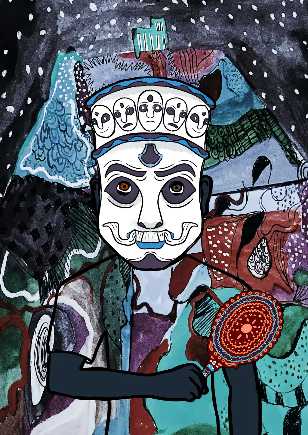 Comedy and Tragedy — Hashmask #9324