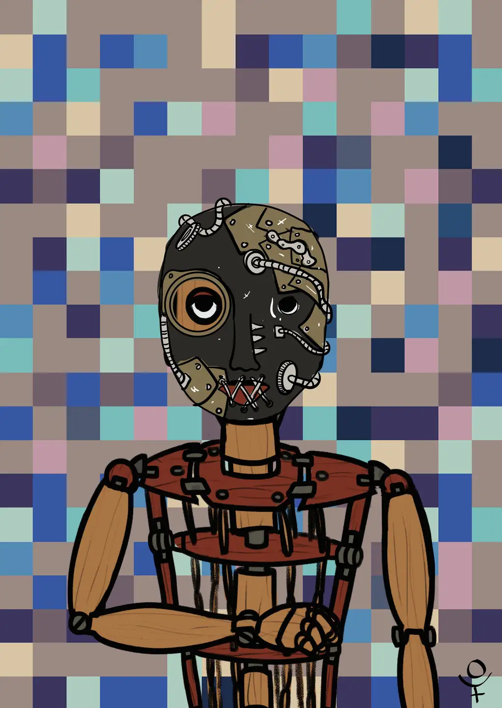 Art Blocks — Hashmask #9552